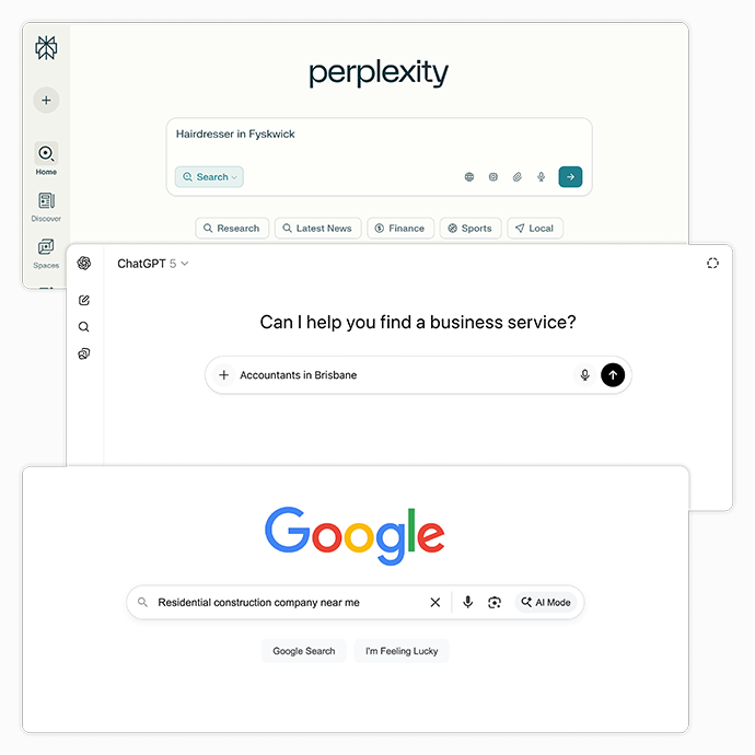 Search and AI Marketing Optimised Website Image